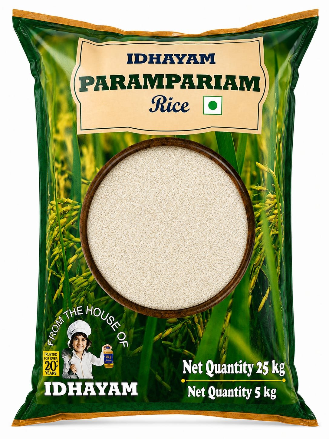 Idhayam Parambariyam Ponni Rice ( இதயம் பொன்னி அாிசி)