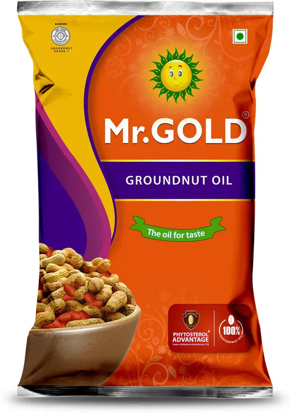 Mr.Gold Groundnut Oil (கடலை எண்ணெய்)