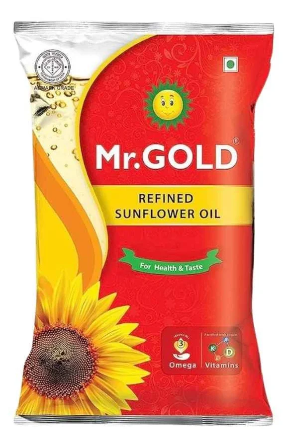 Mr.Gold Refined Sunflower Oil (ரிஃபைண்டு ஆயில்)