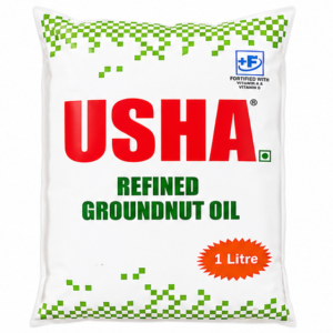 USHA Refined Groundnut Oil (கடலை எண்ணெய்)