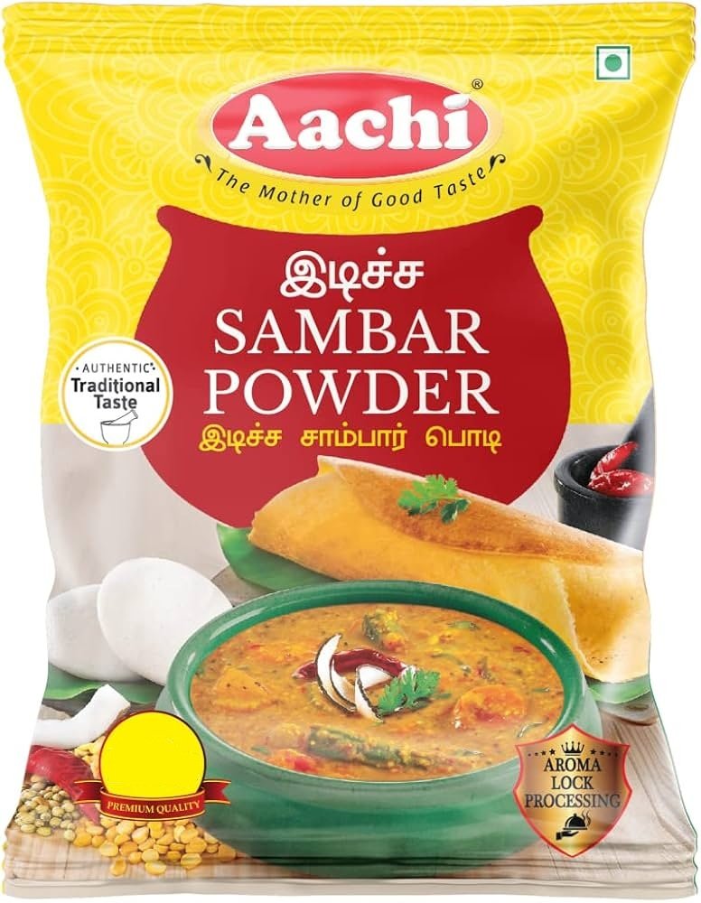 Aachi Idicha Sambar Powder (இடிச்ச சாம்பார் பொடி)
