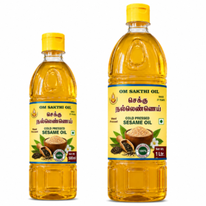 Om Sakthi Gingelly Oil (செக்கு நல்லெண்ணெய்)